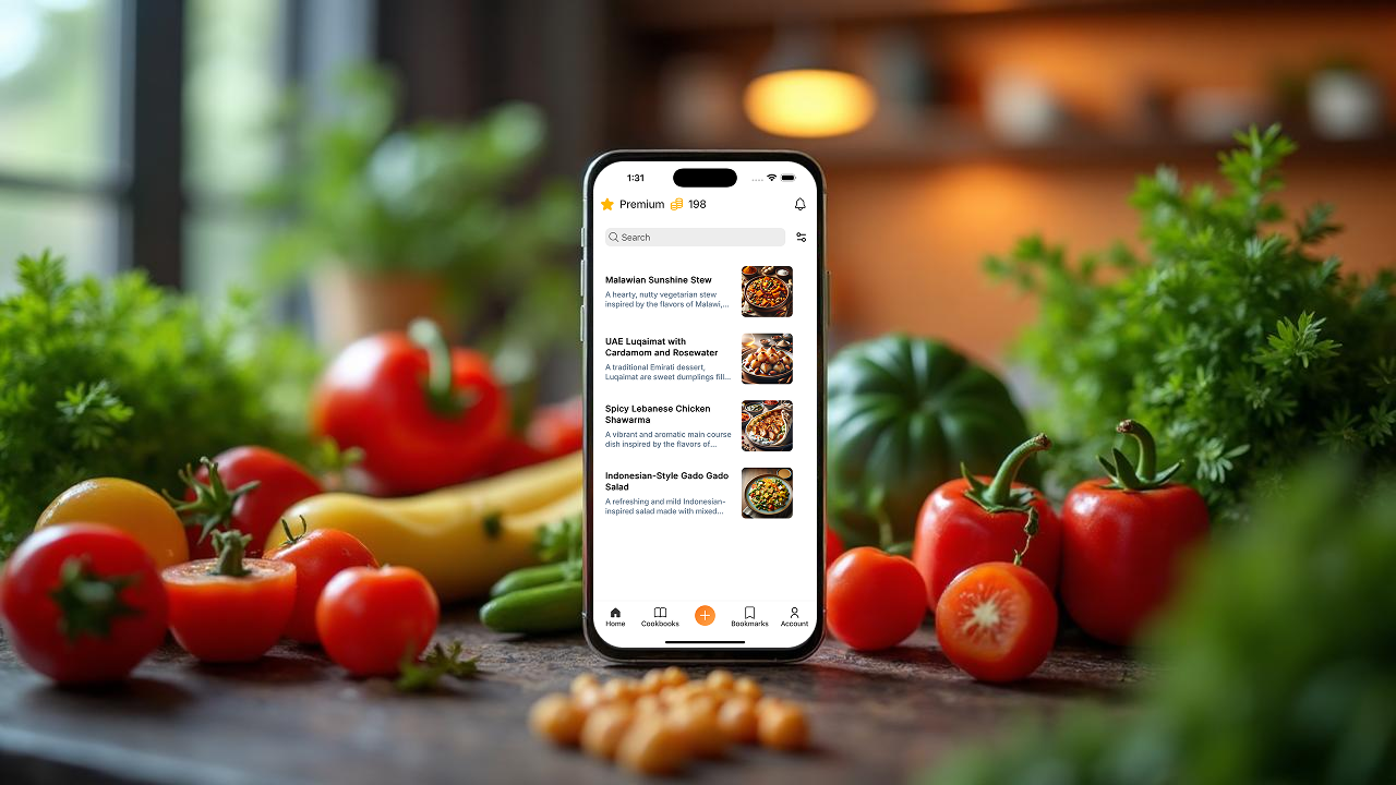 AI Recipe Generation App